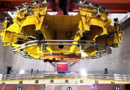 左右開“工”，三峽電站兩臺下機架同日回裝