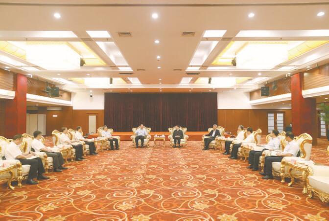 河南省委書記王國生、省長尹弘會見國家電網(wǎng)董事長、黨組書記毛偉明