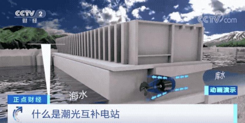年均發(fā)電量超1億度！央視財經(jīng)重點關(guān)注我國“首座”潮光互補型光伏電站