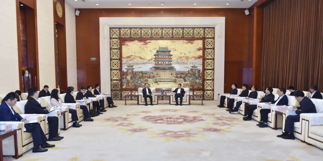 大唐集團(tuán)有限公司黨組書記、董事長鄒磊拜會江西省省長葉建春