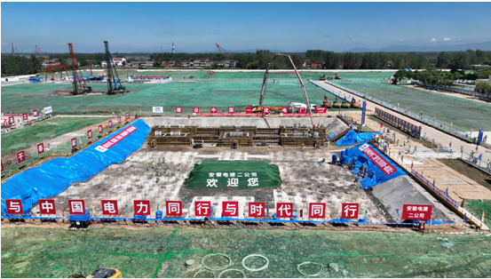 池州電廠(chǎng)二期工程進(jìn)入主體工程施工階段