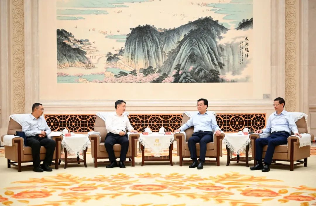 華能集團(tuán)黨組書記、董事長(zhǎng)溫樞剛拜會(huì)江蘇省委書記信長(zhǎng)星、省長(zhǎng)許昆林