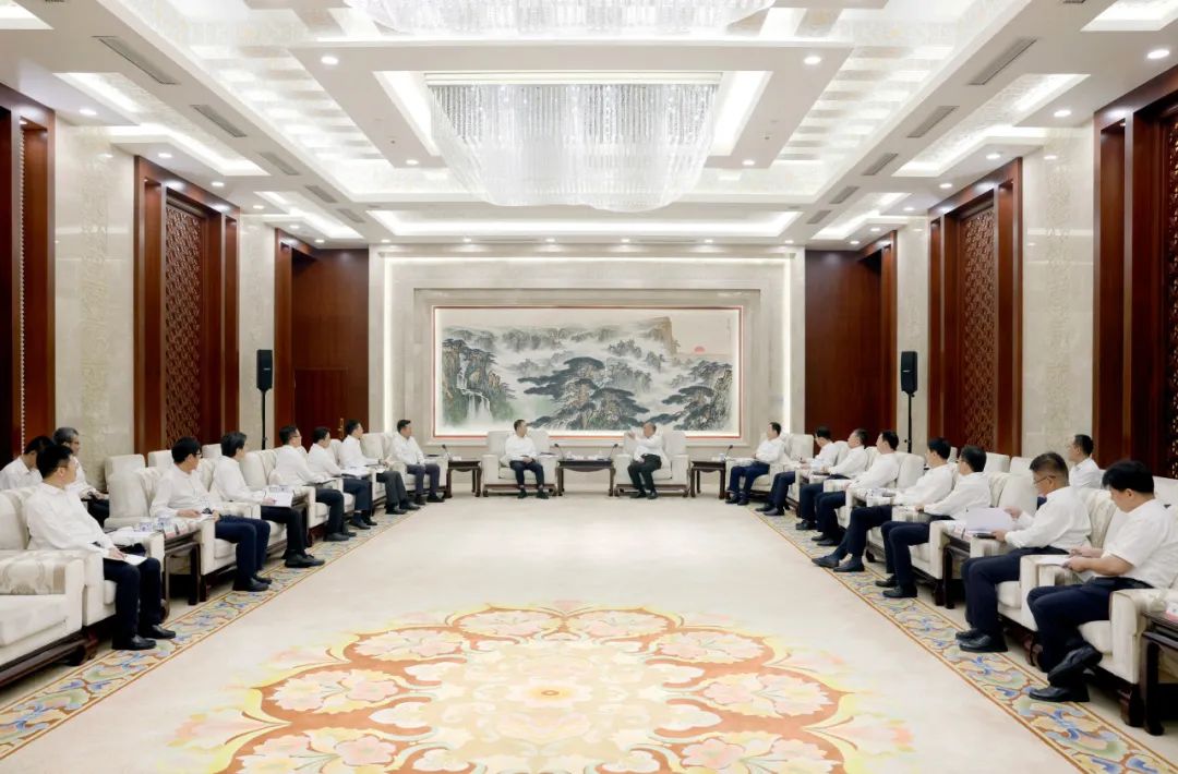 大唐集團(tuán)鄒磊、劉明勝拜會山東省委書記林武、省長周乃翔