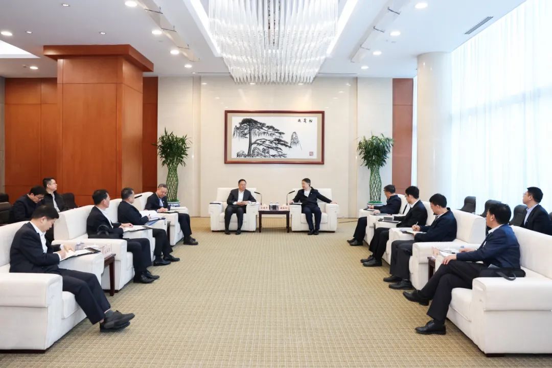 華能集團(tuán)黨組書記、董事長溫樞剛會見中國鐵建黨委書記、董事長汪建平