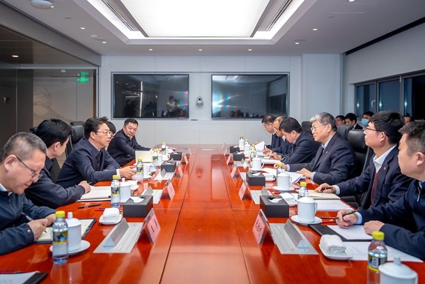國家能源集團黨組書記、董事長劉國躍會見寧夏回族自治區(qū)黨委副書記、主席張雨浦一行