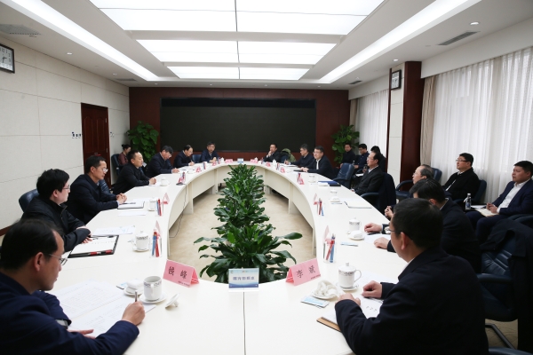 中國電建黨委書記、董事長丁焰章拜會水利部黨組書記、部長李國英