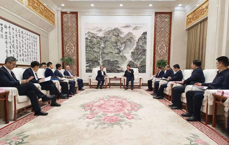 吳云拜會(huì)湖北省政府副省長(zhǎng)、黨組成員盛閱春