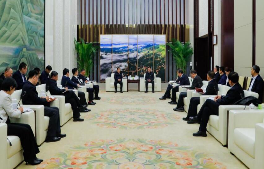 國家電投黨組書記、董事長劉明勝會見遼寧省委常委、沈陽市委書記王新偉