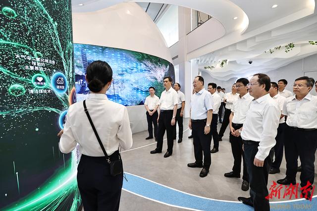 湖南省委副書記、省長毛偉明調研新型電力系統(tǒng)建設情況