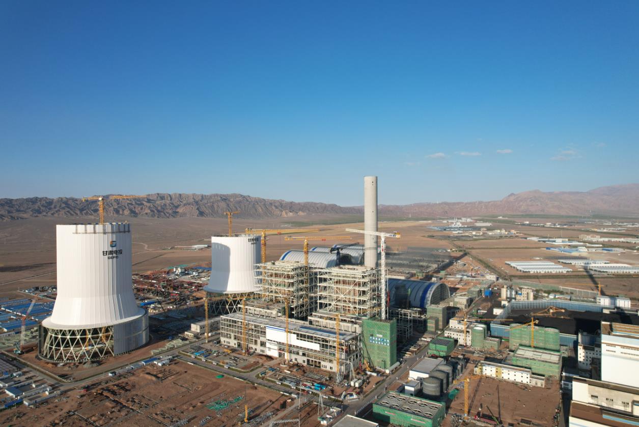 甘肅電投張掖百萬電廠3、4號機組DCS一次受電成功