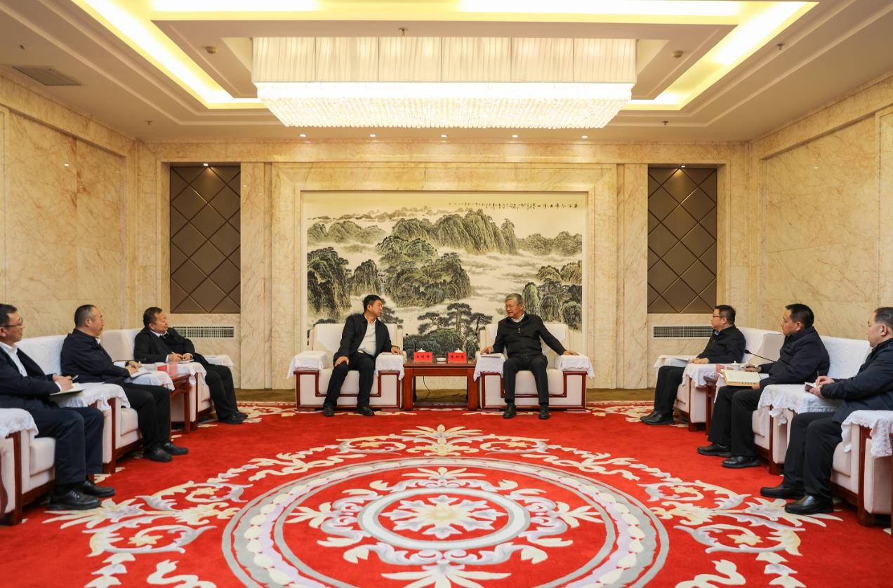 大唐甘肅公司黨委書記、董事長(zhǎng)王建偉拜會(huì)隴南市委書記張柯兵、市長(zhǎng)劉永革