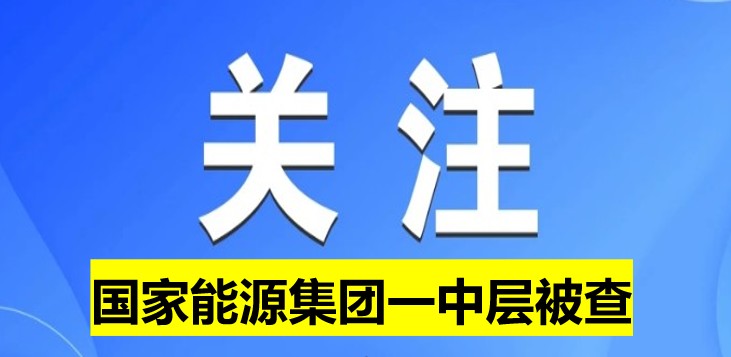國(guó)家能源集團(tuán)一中層被查！